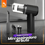 Limpieza sin esfuerzo – Mini Aspiradora Recargable con súper potencia 🌀